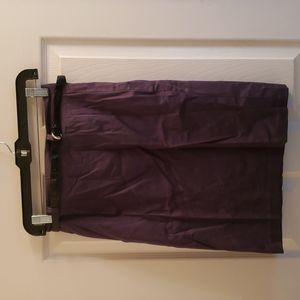 🤯3/$12 Rue 21 Gray Skirt w/ Belt NWT Size Small